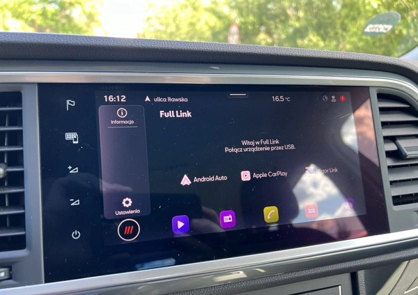 Seat Ateca cena 85990 przebieg: 168000, rok produkcji 2020 z Stary Sącz małe 704